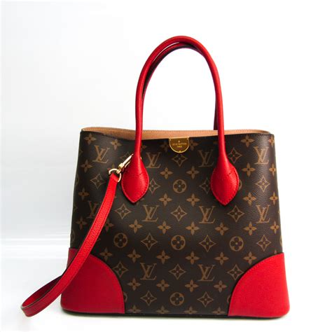 louis vuitton red tote